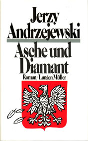 Umschlagtitel der Ausgabe "Asche und Diamant" des Verlages Langen und Müller