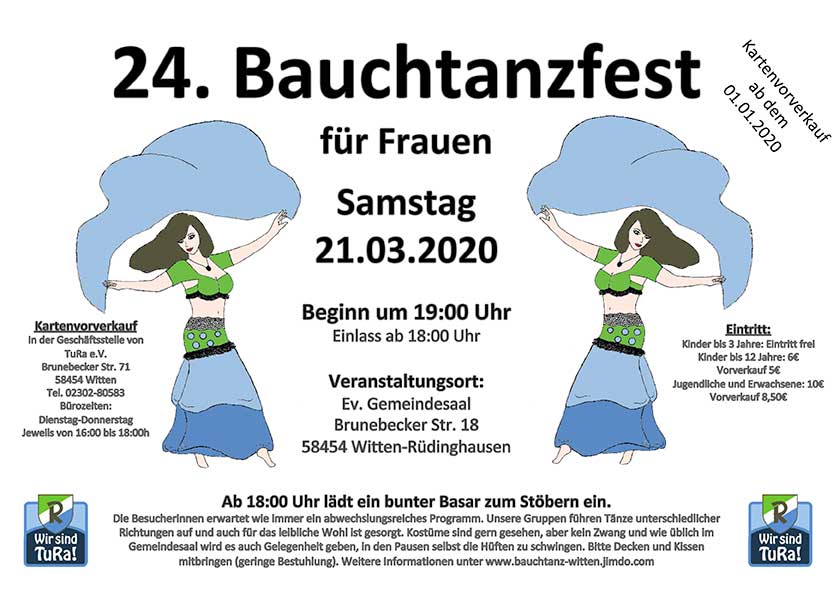 24. Bauchtanzfest des TuRa Rüdinghausen