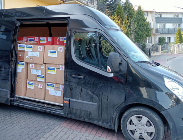 Hilfspakete, finanziert aus Witten